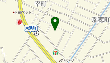 瑞穂公園広場の地図画像