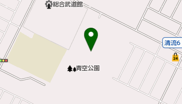 青空公園屋外ゲートボール場の地図画像