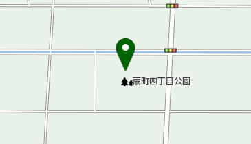 仙台市扇町4丁目公園運動広場の地図画像