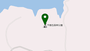 千貫石森林公園キャンプ場の地図画像