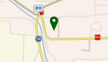 川西町唐院運動公園の地図画像