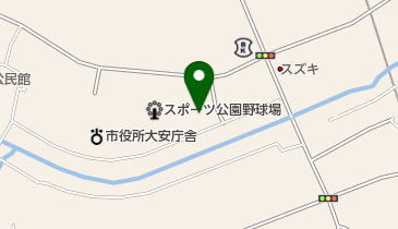 大安スポーツ公園テニス場の地図画像