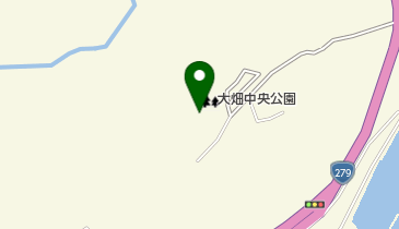 大畑中央公園陸上競技場の地図画像
