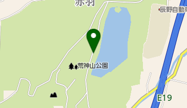 辰野町営荒神山スポーツ公園の地図画像