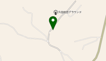 竹田市久住総合運動公園屋内ゲートボール場すぱーく久住の地図画像