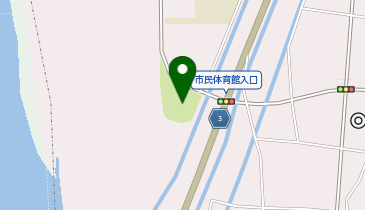 中央市立田富ふるさと公園の地図画像