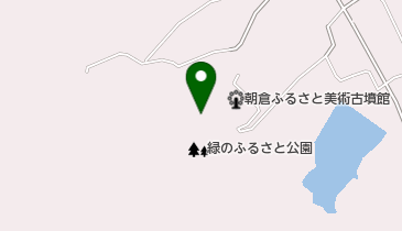 朝倉緑のふるさと公園の地図画像