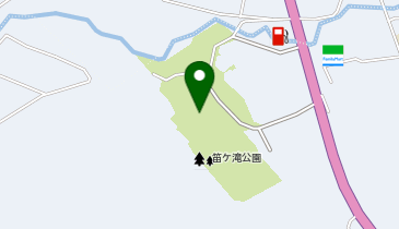 笛ヶ滝公園グランドの地図画像