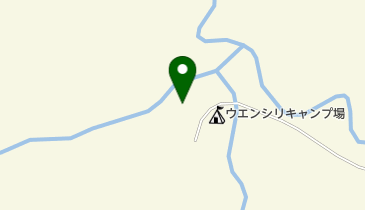 天塩岳道立自然公園ウエンシリキャンプ場の地図画像