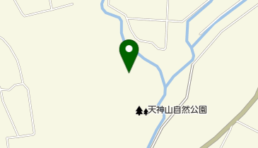 天神山自然公園のミズバショウの地図画像