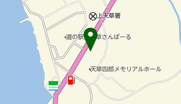 天草四郎公園の地図画像