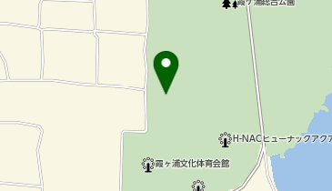 土浦市霞ケ浦総合公園相撲場の地図画像