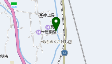 湯原温泉公園の地図画像