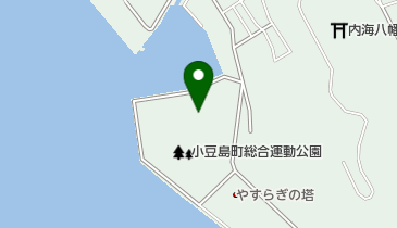 内海総合運動公園の地図画像