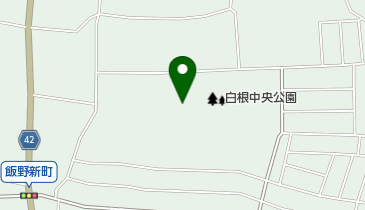 南アルプス市白根中央公園の地図画像