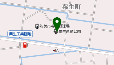 能美市粟生運動公園の地図画像
