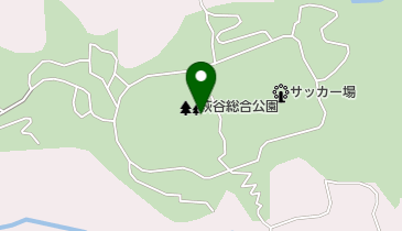 萩谷総合公園野球場の地図画像