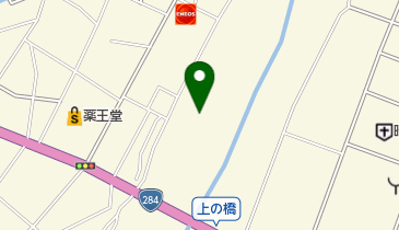 磐井川河川公園の地図画像