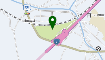 備前市三石運動公園の地図画像