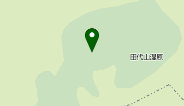 尾瀬国立公園田代山の地図画像