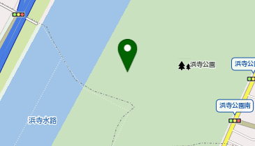 浜寺公園「ばら庭園」の地図画像