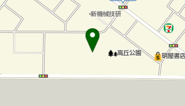 浜松市高丘公園の地図画像