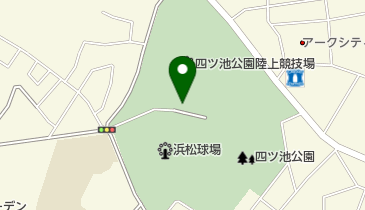 浜松市四ツ池公園運動施設の地図画像