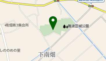 富士見市立難波田城公園の地図画像