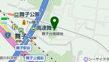 兵庫県立舞子公園 旧木下家住宅の地図画像