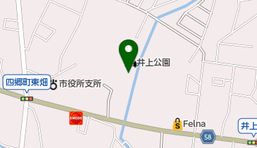 豊田市井上公園の地図画像