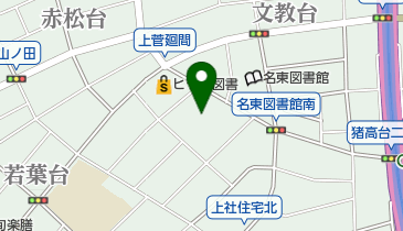 名古屋市廻間公園の地図画像