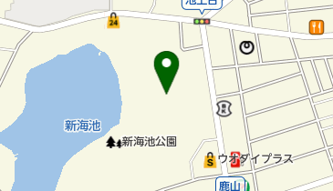 名古屋市新海池公園の地図画像