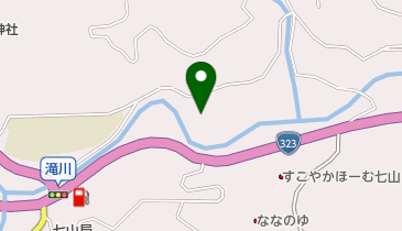 鳴神公園の地図画像