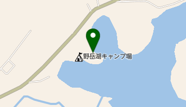 野岳湖公園の地図画像
