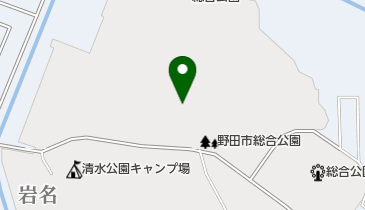 野田市総合公園体育館の地図画像