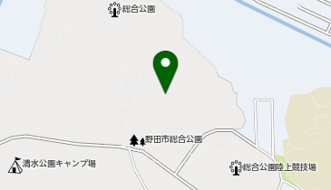 野田市総合公園野球場の地図画像