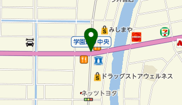 松江学園通り商店街の地図画像