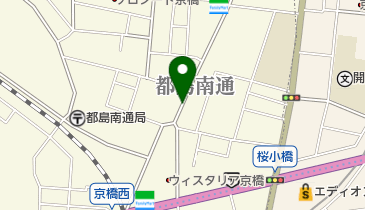 新京橋・京橋中央商店街の地図画像