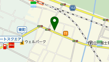 西立商店街の地図画像