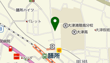 膳所駅前商店街の地図画像