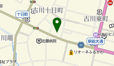 台町商店街の地図画像