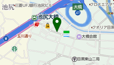 池尻大橋駅前商店会の地図画像