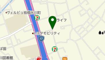 仲宿商店街の地図画像