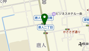唐人町商店街の地図画像