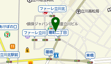 北口中央商店会の地図画像