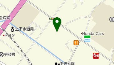 宇部市中央公園弓道場の地図画像