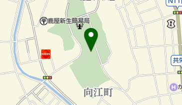 鹿屋中央公園 水泳プールの地図画像