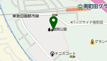 鶴間公園運動広場の地図画像