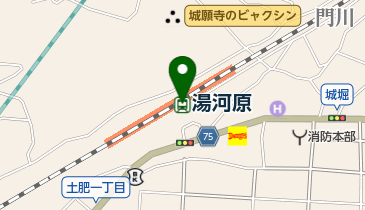 JR東日本 湯河原駅みどりの窓口の地図画像