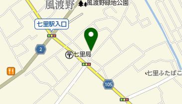 さいたま市七里支所の地図画像